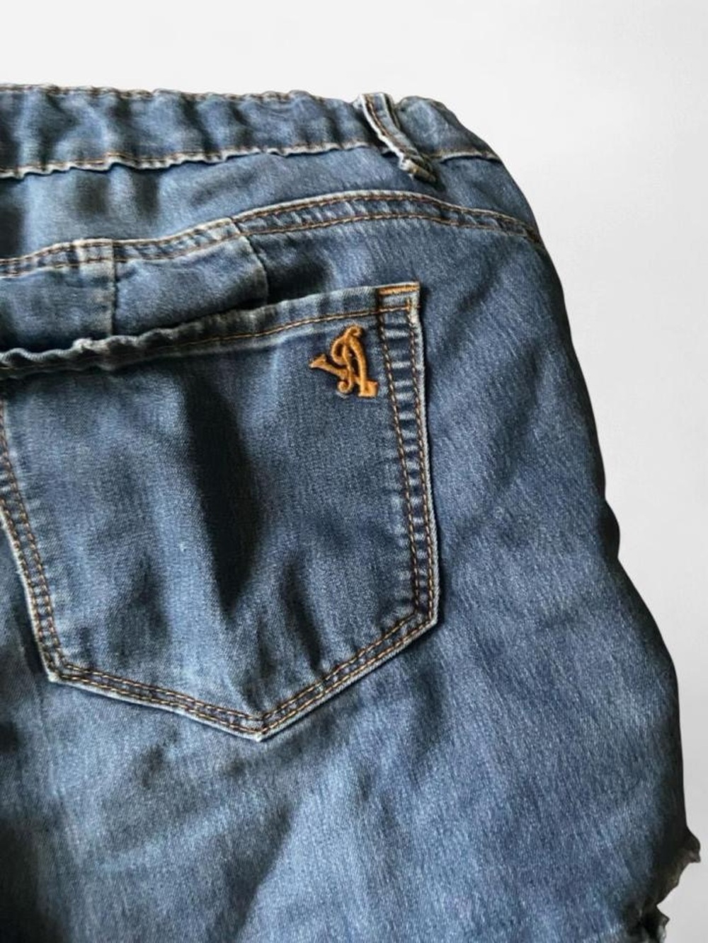 VIP Blue Ripped Skinny Jeans - Picture 7 of 7